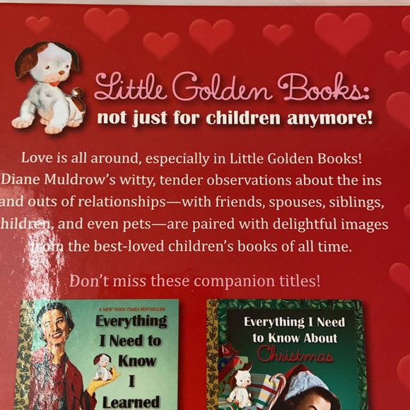 ‘Everything I need to know about love’ Golden book hardcover. - Picture 3 of 4